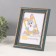 Photo frame plastic "Babylon" 15x21 cm, emerald