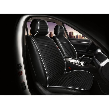 Front seats Carfashion Monaco Pro Front, Black/Black/White/White