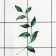 Path on the Ethel table Flora 40x149 cm, 100% cotton, sarzha 190 g/m2