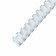 Plastic binding springs, D = 25mm, 50 pieces, sewed 180-200 sheets, white/black, Geleos