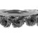 Disc “bison” 35190-100_z02, for Ushm, steel 0.5 mm, wicker bunches, 22.2x100 mm