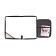 Labor folder A4, 325 x 230 x 25 mm, lightning around, hinged bar, plastic, PTR-1, calligrata "Anime Fine"