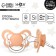 Nipple - silicone dummy classic, from 0 months, pink color