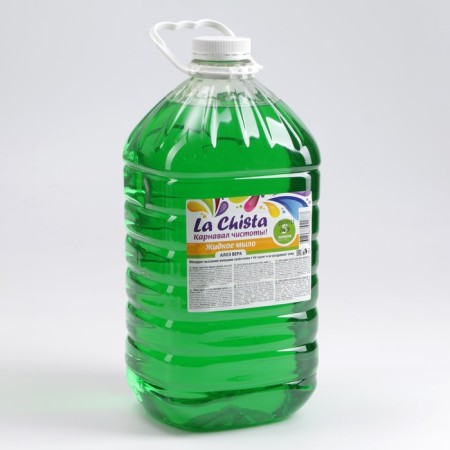 Liquid soap La Chista "Aloe-Vera", PET, 5 liters