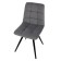 Dining stool Polini Home Berlin SM, gray-black color