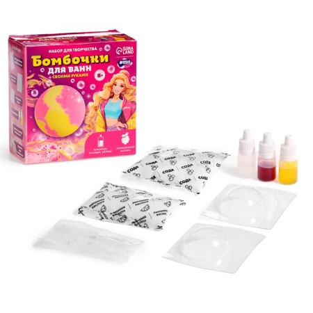 DIY bombs with “Bright Girl”, a set for creativity-1