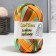 Knitted yarn 95% cotton, 5% Elastan "Lentino Melange" 100 g 30 m color 3