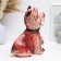 Piggy bank "Dog with bone" 21x16cm