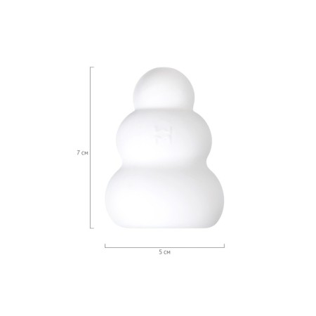 Masturbator is unrealistic Mensmax Pucchi Berry, TPE, 6.5 cm. Color white-6