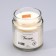 Aromatic candle made of soy wax in a bank, 150 g, white linen