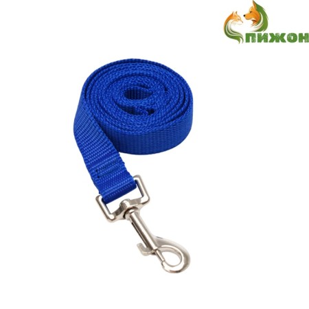 Leash 1.2 x 2 cm, polyester, blue