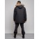 Extensive male winter park, size 58, black color