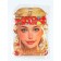 Carnival bandage "Maryushka", rr 50-58 cm, red