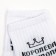Women's socks "Queen of the dance floor", white color, rr 23-25