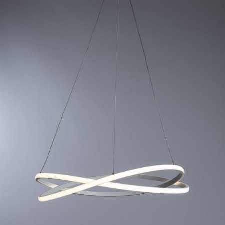 Swing chandelier, 162W LED, 3000-6000K, 9100LM, white color-1