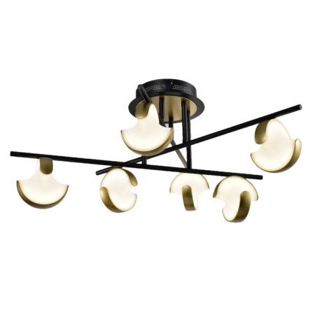 LED LED GerHort G91051/6BK+GD, 6xLED, 35x80x80 cm, gold color