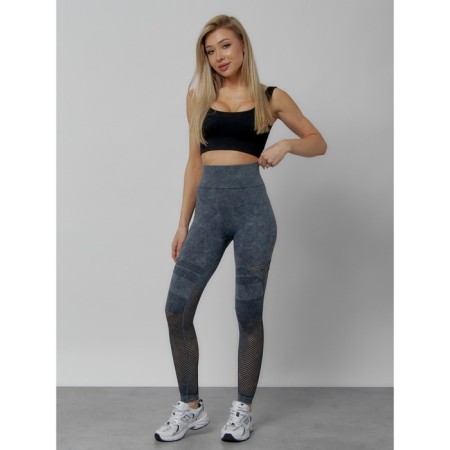 Femic fitness legins, size 44, dark gray color-17