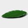 Serve dish "Liszt", 37.5 × 23.5 × 2 cm, green color