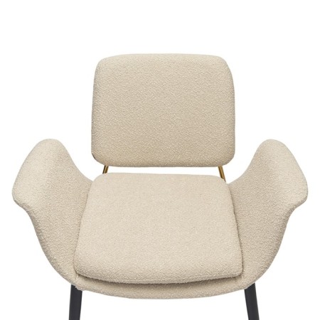 Hilde lounge, 600 × 800 × 730 mm, Builder, gray-beige color-16