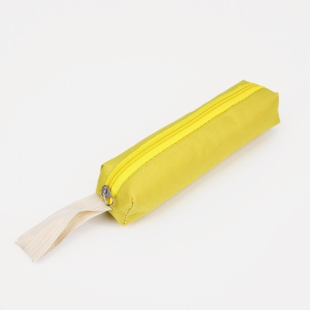 Set of backpacks on lightning from textiles, cosmetic bag, pencil case, yellow color-11