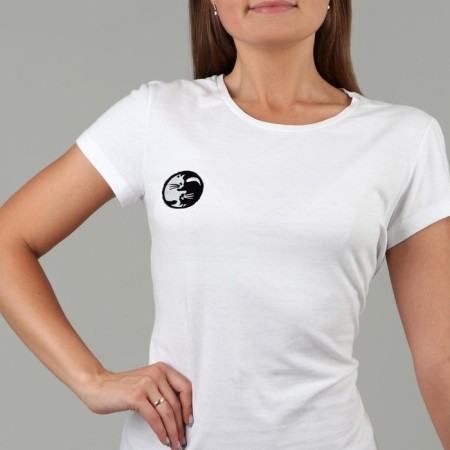 Thermal appliance "cats", d = 6 cm, black and white color-1