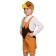 Eagle carnival costume, plush, 3-6 years, height 92-122 cm
