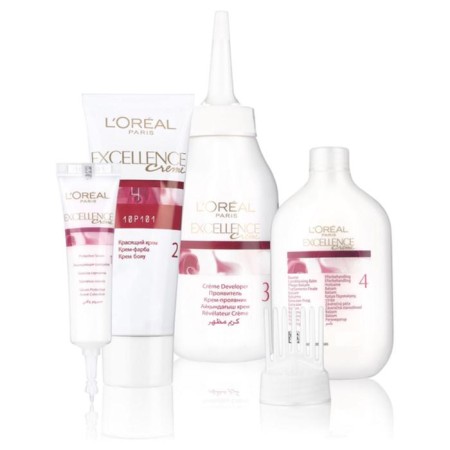 Hair Cream L’Oreal Excellence Creme, tone 4.02 captivating chestnut-2