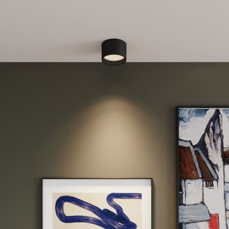 Lamp ceiling Elektrostandard, Banti Led 13 W, 75x123x75 mm, IP20, black color-3