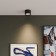 Lamp ceiling Elektrostandard, Banti Led 13 W, 75x123x75 mm, IP20, black color