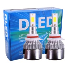 Светодиодная лампа DLED HB4 9006, C6 Original, 12V, 6500K, в наборе 2 шт