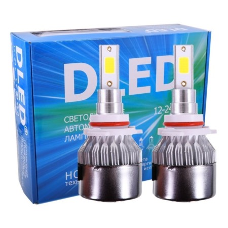 LED lamp DLED HB4 9006, C6 Original, 12V, 6500K, in a set 2 pcs