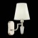 Wall lamp EVOLUCE. Sle105501-01. Reimo. 1x40 W, E14, 14.5x29 cm, Nickel color