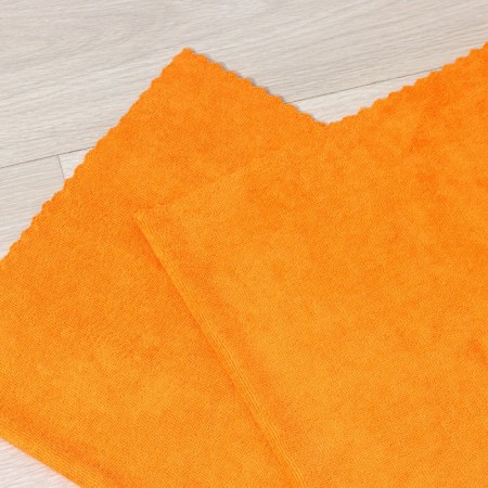 A rag for the floor “Promo”, 180 g, 70 × 80 cm, microfiber, ultrasonic edge treatment, mix-6