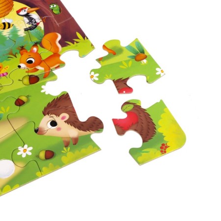 Puzzle "Beast in the Forest", 35 parts-2