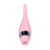 Multifunctional stimulator Flovetta byfa Dahlia, silicone, pink color, 14 cm