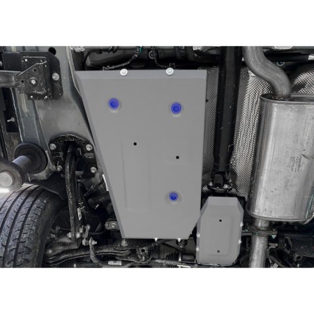 Fuel tank protection for EXEED VX RKPP 4WD 2021-V., 3 mm aluminum, with fasteners-1