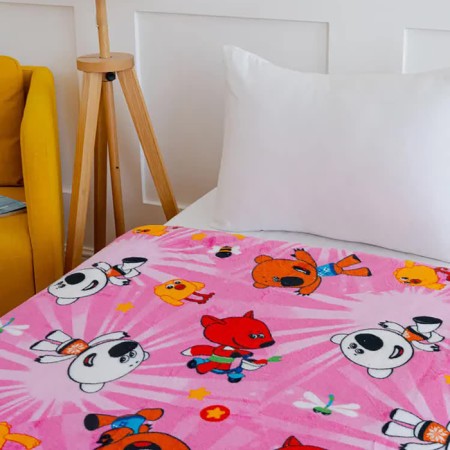 Pedlink Pavlinka Mimimishki, size 150x100 cm, pink color, Aerosoft