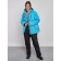 Ski costume female winter, size 60, blue color