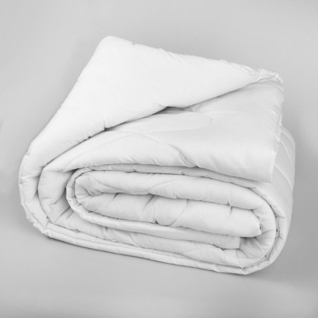 Blanket "Basis", size 170 x 205 cm, white color-1