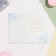 Postcard "Happy anniversary! 55" Congrev, embossing, blue background, 12.5 x 19.5 cm