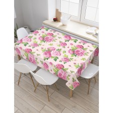 The tablecloth “Flower tenderness”, rectangular, oxford, size 145x180 cm