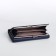 Women's wallet on magnet, blue color