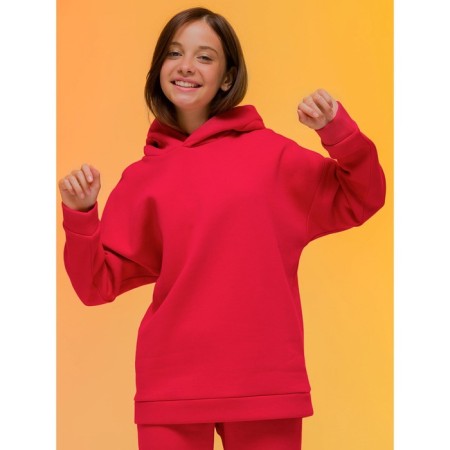 Children's sweatshirt, height 116 cm, fuchsia color