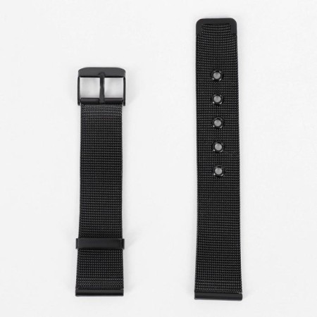Watch strap, 18 mm, stainless steel, L-19.5 cm, studs in the kit-1