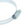 Chervyeric zein clamp, end-to-end carriage, diameter 59-82 mm, width 12.7 mm, galvanized