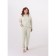 Female suit, size 42, milk color