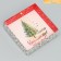Box for Makarun "Magic New Year!", Embossing on the lid, 12 x 12 x 3 cm, New Year