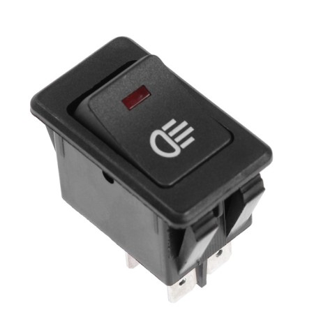 Button - switch, with backlight