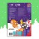 The book "New Year's stickers by numbers", 12 pp., Blue tractor