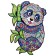 Figure puzzle "Panda" m